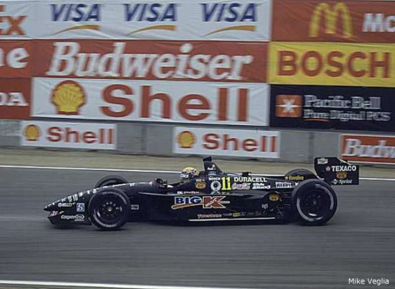Roberto Moreno na Newman Haas, na Fórmula Indy, substituindo Christian Fittipaldi.
