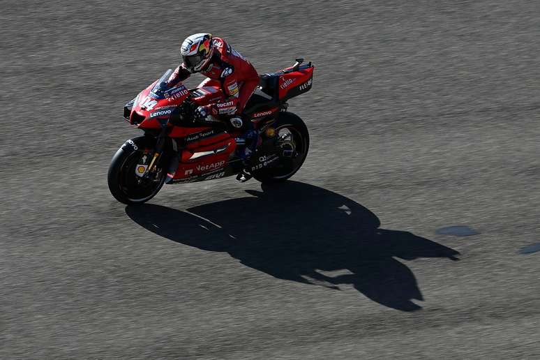 Andrea Dovizioso teve um fim de semana discreto em Aragão 