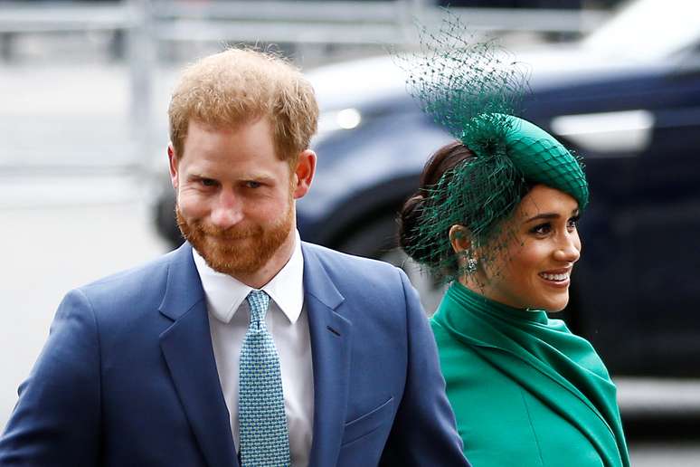 Harry e Meghan em Londres
09/03/2020 REUTERS/Henry Nicholls