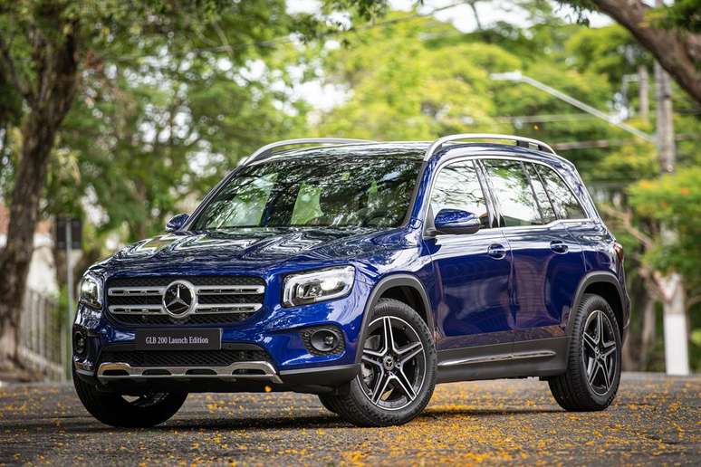 Novíssimo Mercedes-Benz GLB 200 Launch Edition: um SUV para sete passageiros.