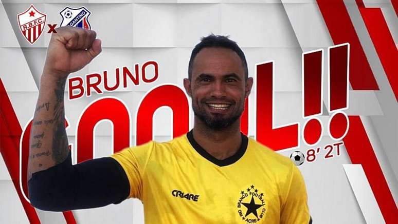 Goleiro Bruno não conseguiu título estadual pelo Rio Branco-AC e amargou nesse domingo (13) a eliminação na Série D do Brasileiro