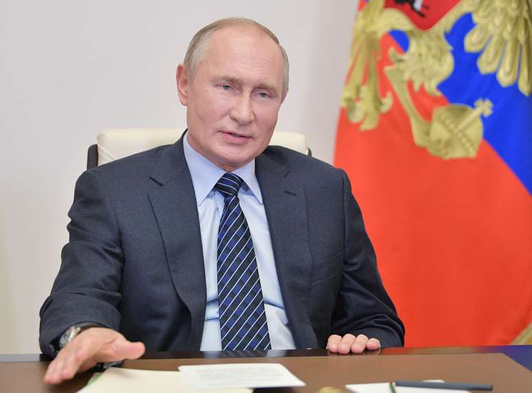 Presidente da Rússia, Vladimir Putin
21/10/2020
Sputnik/Alexei Druzhinin/Kremlin via REUTERS