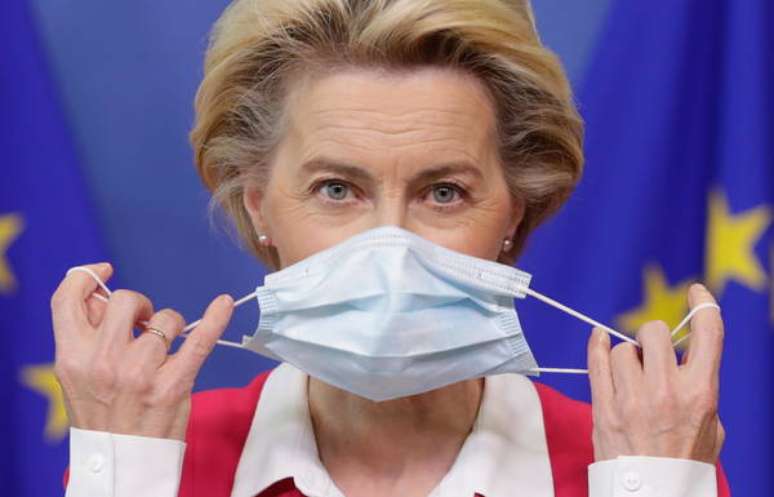 A presidente da Comissão Europeia, Ursula von der Leyen