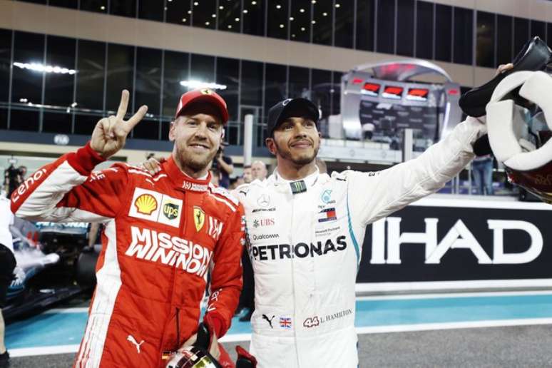 Vettel e Hamilton: muitas vitórias na última década.