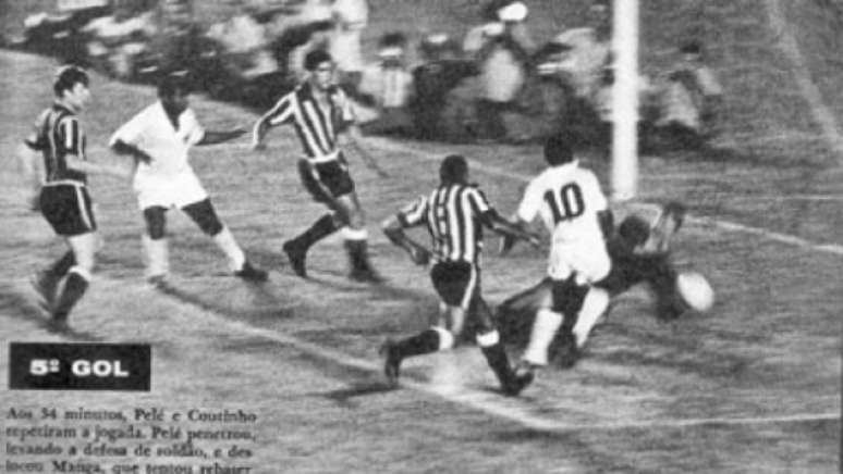Botafogo e Santos decidiram a Taça Brasil de 1962 (Divulgação Santos FC)