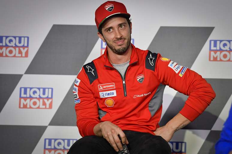 Andrea Dovizioso não desistiu da briga pelo título 