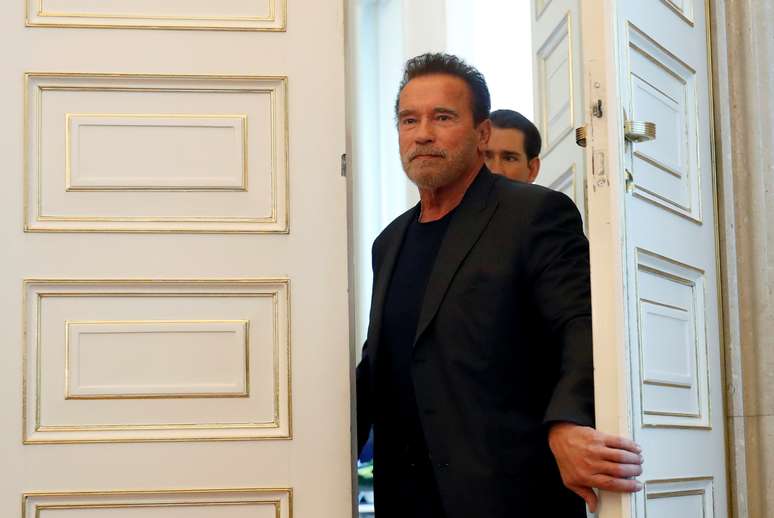 Arnold Schwarzenegger em Viena
28/01/2020 REUTERS/Leonhard Foeger