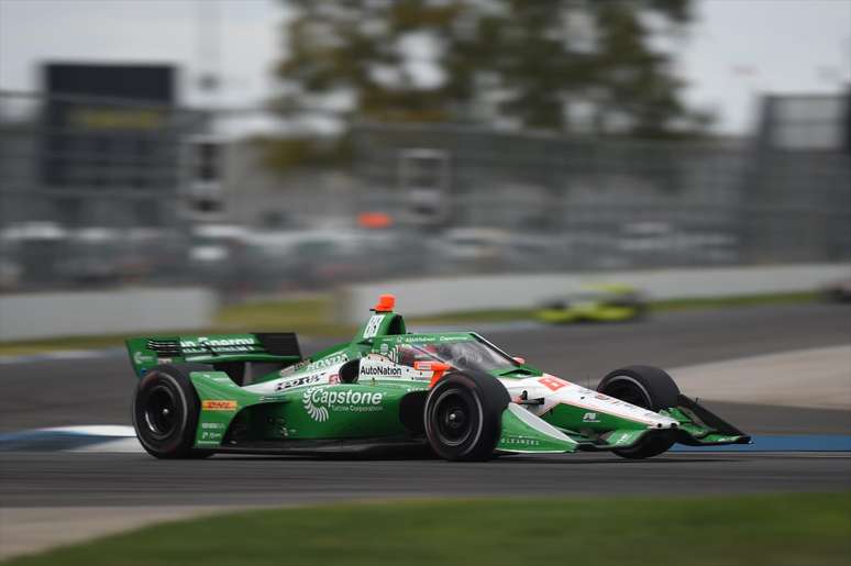 Colton Herta liderou o último treino da Indy em 2020 