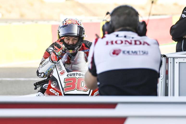 Takaaki Nakagami colocou a Honda na frente 