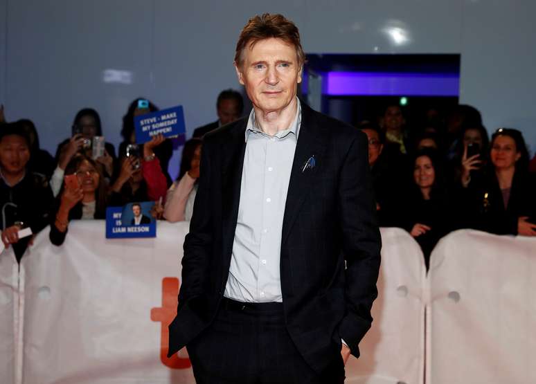 Ator Liam Neeson durante festival de cinema em Toronto
08/09/2018 REUTERS/Mark Blinch
