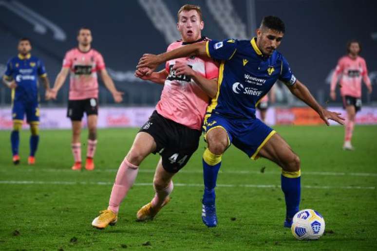 Juventus empatou em 1 a 1 com o Verona (Foto: MARCO BERTORELLO / AFP)