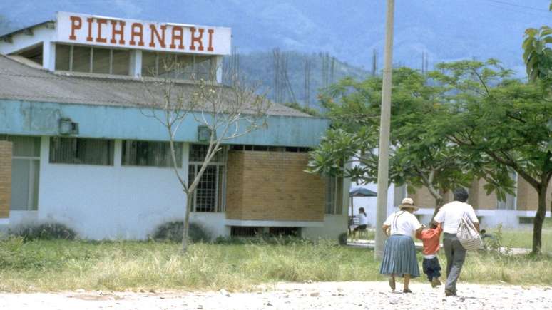 A av&oacute; adotiva de Tenorio Cortez foi at&eacute; o hospital da cidade para que o menino fosse examinado