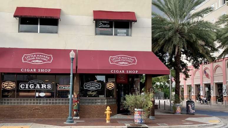 F&aacute;brica de charutos em Little Havana