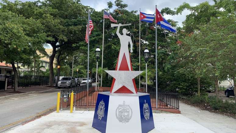 Monumento em homenagem a cubanos antisocialistas