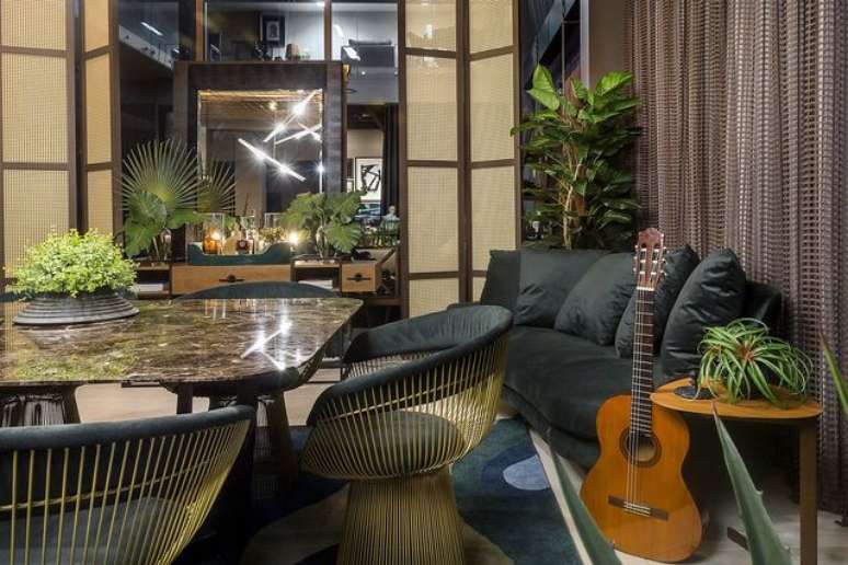 14. As plantas para apartamento podem estar em todos os c&ocirc;modos. Projeto de Espa&ccedil;o do Tra&ccedil;o Arquitetura