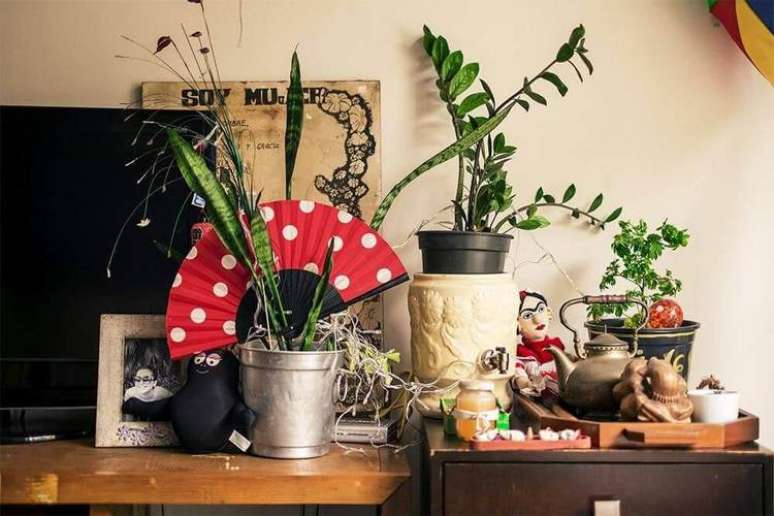 33. Estas plantas para apartamento s&atilde;o simples e delicadas. Projeto de Casa Aberta