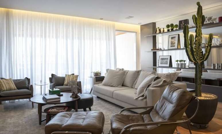 39. Este cato representa muito bem as plantas para apartamento. Projeto de Elaine Carvalho