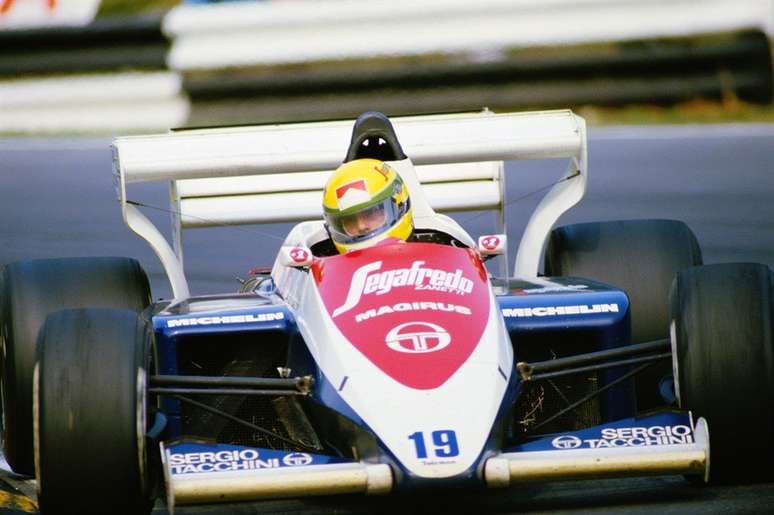 Senna correu pela pequena Toleman 