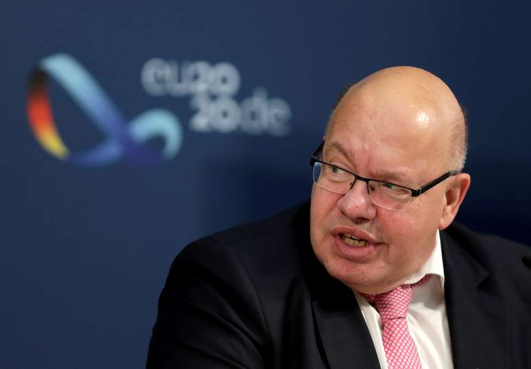 Ministro da Economia da Alemanha, Peter Altmaier, durante evento em Berlim
06/10/2020 Michael Sohn/Pool via REUTERS/File Photo