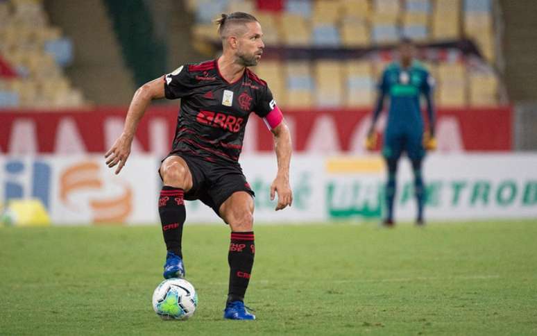 O camisa 10 do Flamengo sofreu lesão na coxa direita (Foto: Alexandre Vidal/Flamengo)