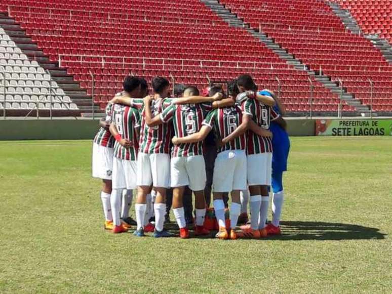 Fluminense assumiu a vice-liderança do Campeonato Brasileiro sub-17 (Foto: Divulgação/FMF)