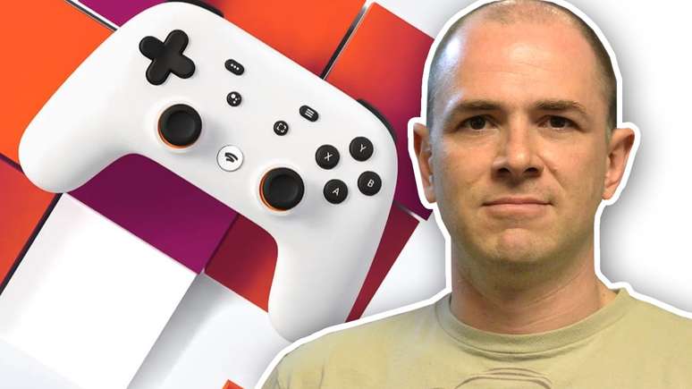 Alex Hutchinson se apresenta como diretor criativo do Google Stadia, o que é mentira