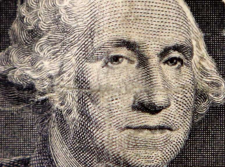 Imagem de George Washington em nota de dólar
15/10/2014
REUTERS/Chris Helgren 