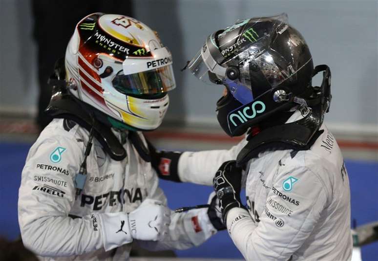 Lewis Hamilton e Nico Rosberg tiveram rivalidade intensa nas pistas 