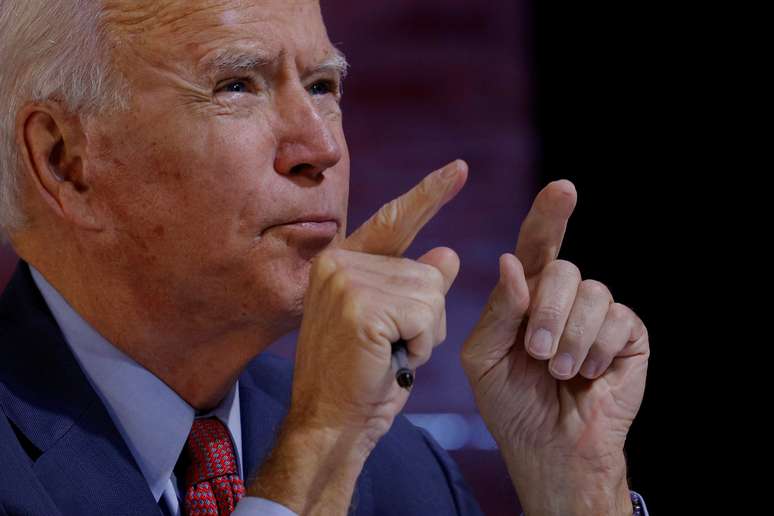 Candidato presidencial democrata, Joe Biden
28/10/2020
REUTERS/Brian Snyder