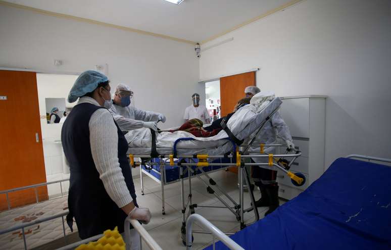 Hospital em Santo André (SP)
12/05/2020
REUTERS/Rahel Patrasso