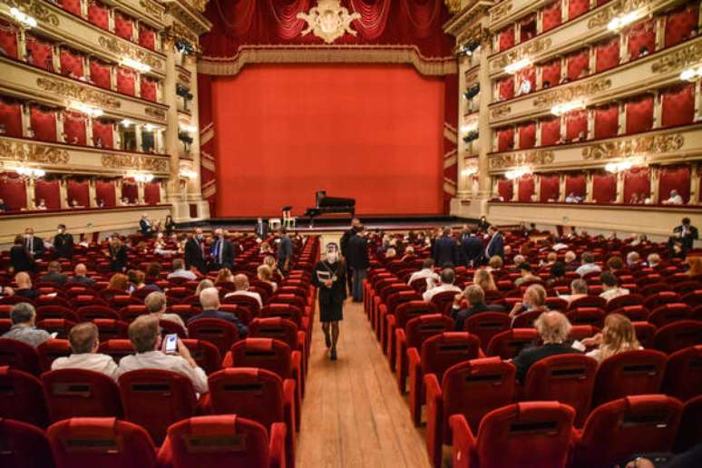Palco do Teatro alla Scala, em Milão