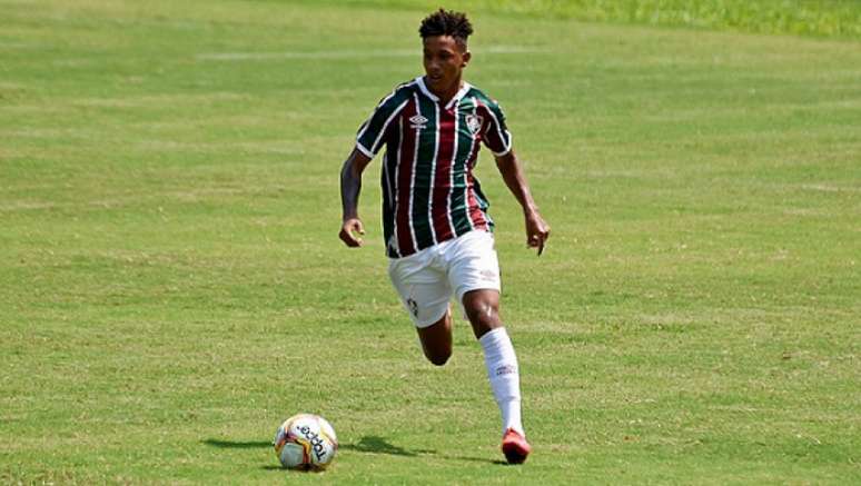 Miguel Vinícius tem quatro gols em 2020 pelo time sub-20 (Foto: Mailson Santana/Fluminense FC)