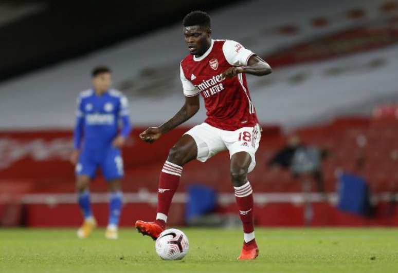 Partey foi contratado pelo Arsenal (Foto: Ian KINGTON / IKIMAGES / AFP)