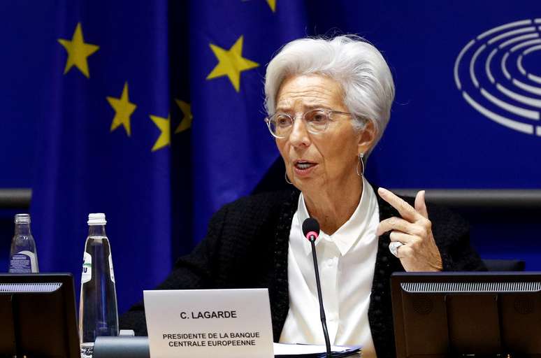 Presidente do Banco Central Europeu, Christine Lagarde. REUTERS/Francois Lenoir/File Photo