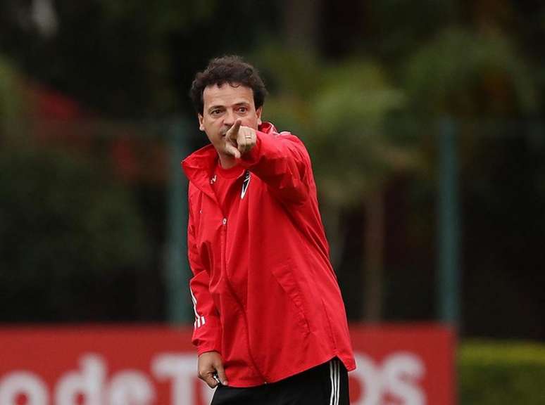 O técnico Fernando Diniz está preocupado com o número de gols sofridos em 2020 (Rubens Chiri/saopaulofc.net)