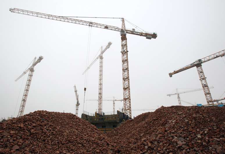 Construção em Viena. REUTERS/Heinz-Peter Bader  