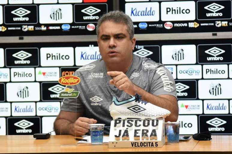Rollo está no exercício da presidência do Santos no que chama de "gestão de transição" (Foto: Ivan Storti/Santos FC)