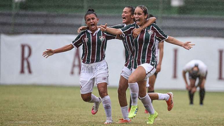 Letícia marcou o gol do Fluminense na partida pelo Campeonato Brasileiro (Foto: Lucas Merçon/Fluminense FC)