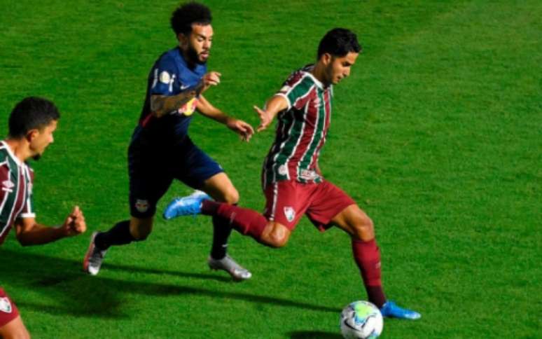 Julião contra o Bragantino (Foto: MAILSON SANTANA/FLUMINENSE FC)