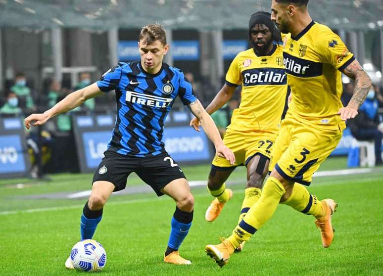 Inter e Parma somam apenas um ponto na tabela (Foto: VINCENZO PINTO / AFP)