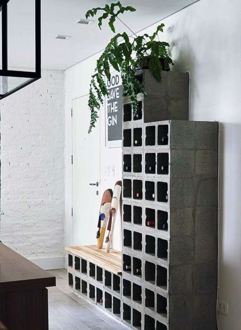 29. Fa&ccedil;a voc&ecirc; mesmo sua adega de parede &ndash; Via: Follow the Colours