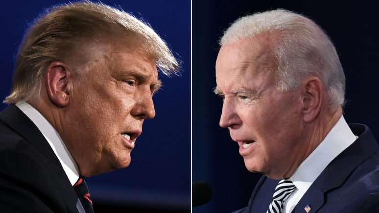 Disputa entre Trump e Biden produziu no Brasil mais de 1,3 milh&atilde;o de men&ccedil;&otilde;es no Twitter