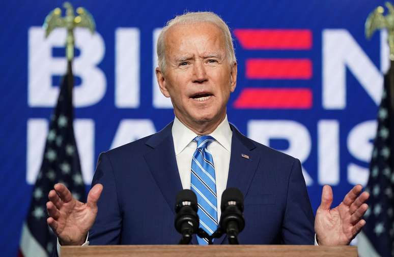 Candidato democrata Joe Biden
04/11/2020
REUTERS/Kevin Lamarque