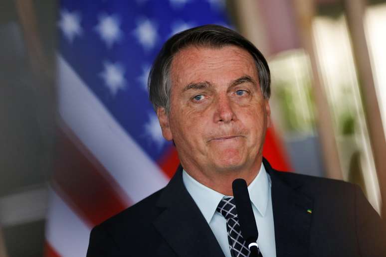 Presidente Jair Bolsonaro no Palácio do Itamaraty
20/10/2020
REUTERS/Adriano Machado
