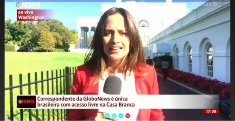 A jornalista se destaca na cobertura do dia a dia da política americana por mostrar o outro lado da notícia