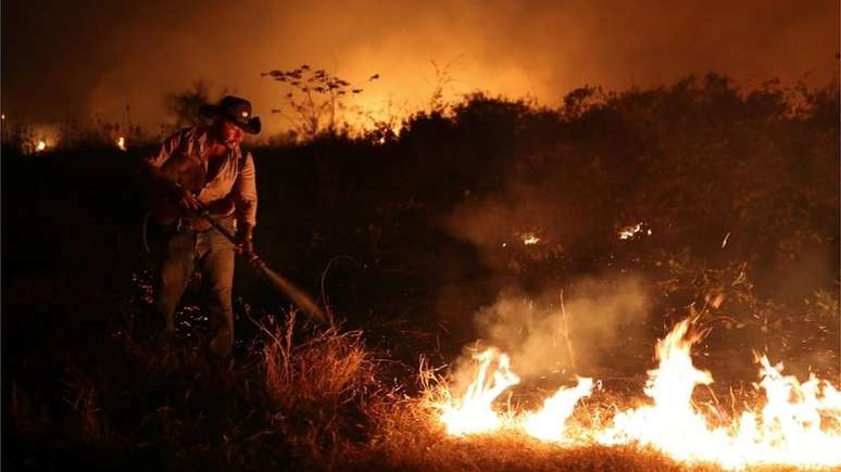 O Pantanal foi atingido por fortes inc&ecirc;ndios at&eacute; meados de outubro, e investiga&ccedil;&otilde;es apontam que eles foram causados por fazendeiros