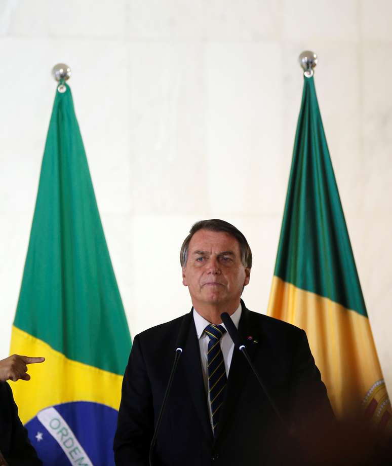 Presidente Jair Bolsonaro em evento recente em Bras&iacute;lia . REUTERS/Adriano Machado