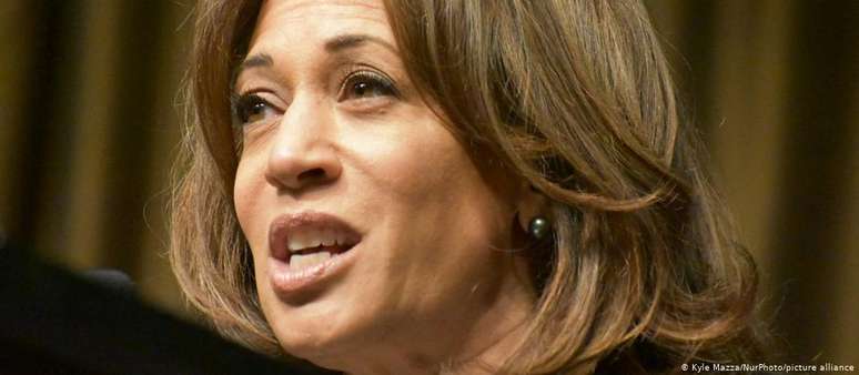 Kamala Harris é conhecida como política combativa e de intelecto aguçado