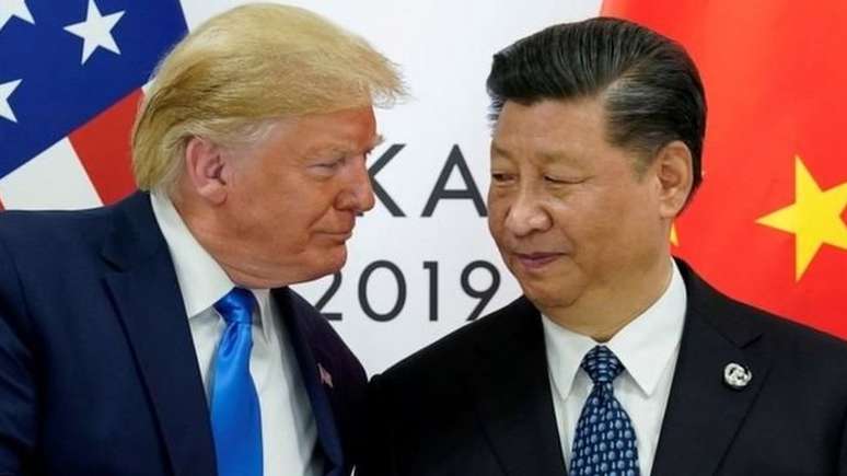 Relação entre China e EUA foi um dos pontos da campanha de Donald Trump em sua tentativa de reeleição