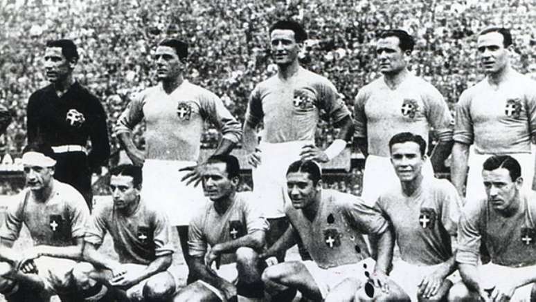 Com o reforço de Filó, a seleção italiana ganhou a Copa de 1934